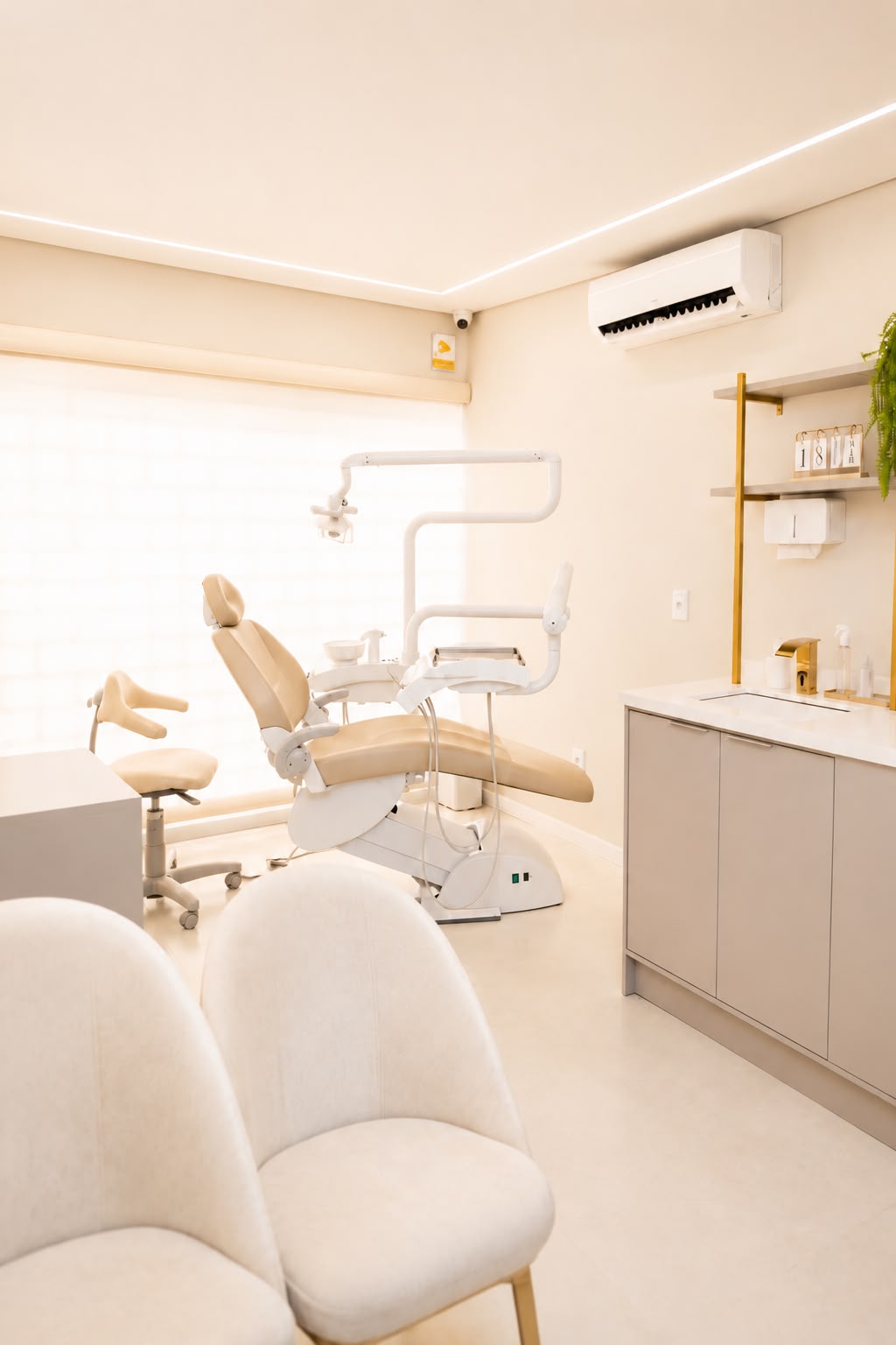 Ambiente da clínica Odontoclean
